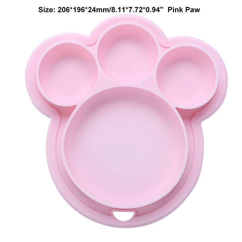 Silicone Baby Plate Feeding Bowl